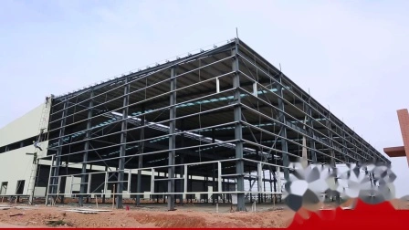Estructura de acero prefabricada del hotel de la construcción del marco de la construcción de viviendas de la subida alta