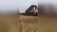 Puente de fabricación de acero con estructura metálica prefabricada de alta calidad con gran envergadura